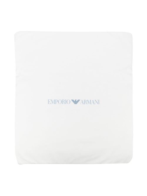 Coperta neonato bianca EMPORIO ARMANI KIDS | 8NN840NJ05ZF705